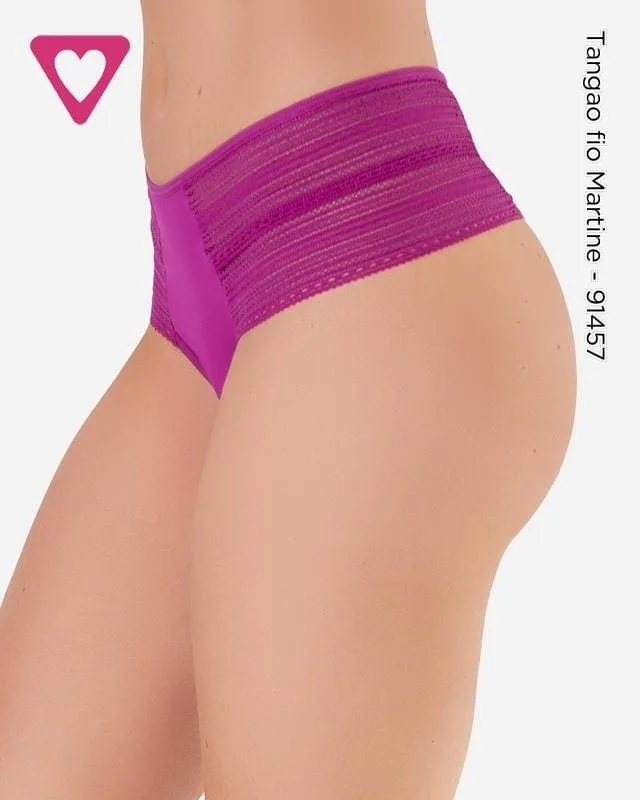 Tangão Fio Martine magenta, fotos da peça, foto 2 de 3